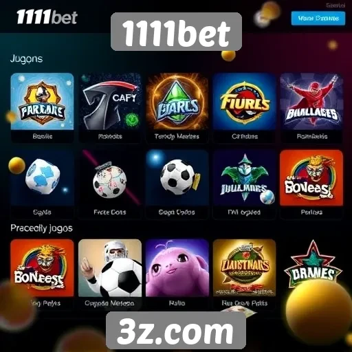 Análise das opções de jogos disponíveis no 1111bet