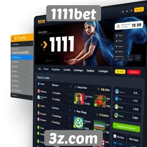 Interface do usuário e experiência de navegação no 1111bet